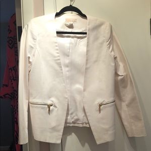 Michael by Michael Kors White Blazer Jacket
